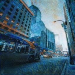 Monet Style Output
